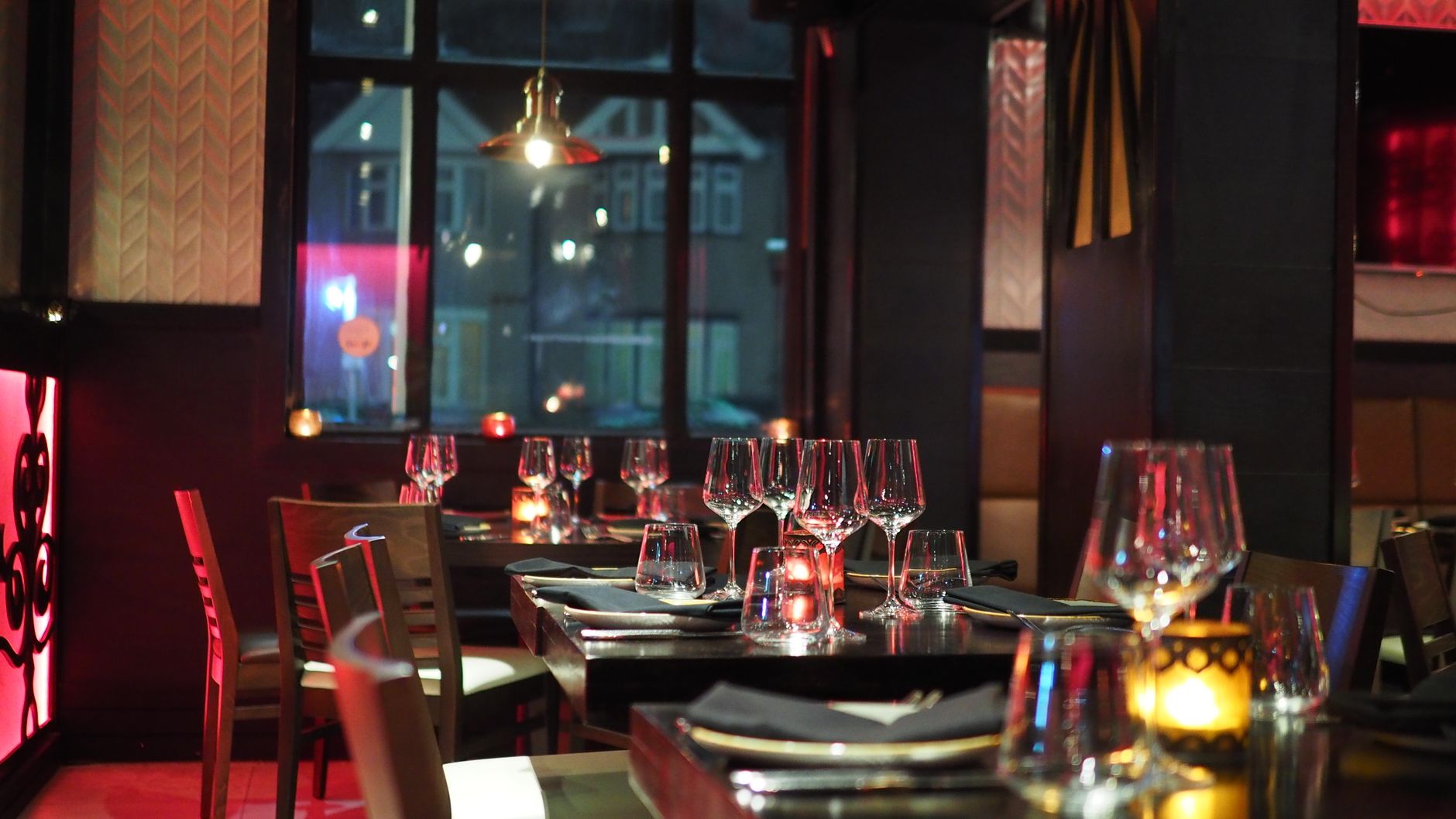 Inside the dining room